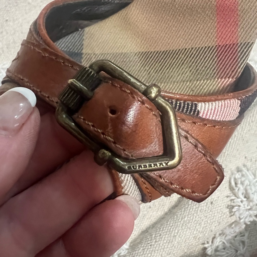 Authentic Burberry Platform Espadrilles Sandals - image 7